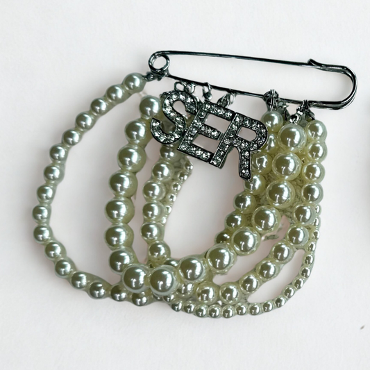 Jack and Jill Pearl Pins