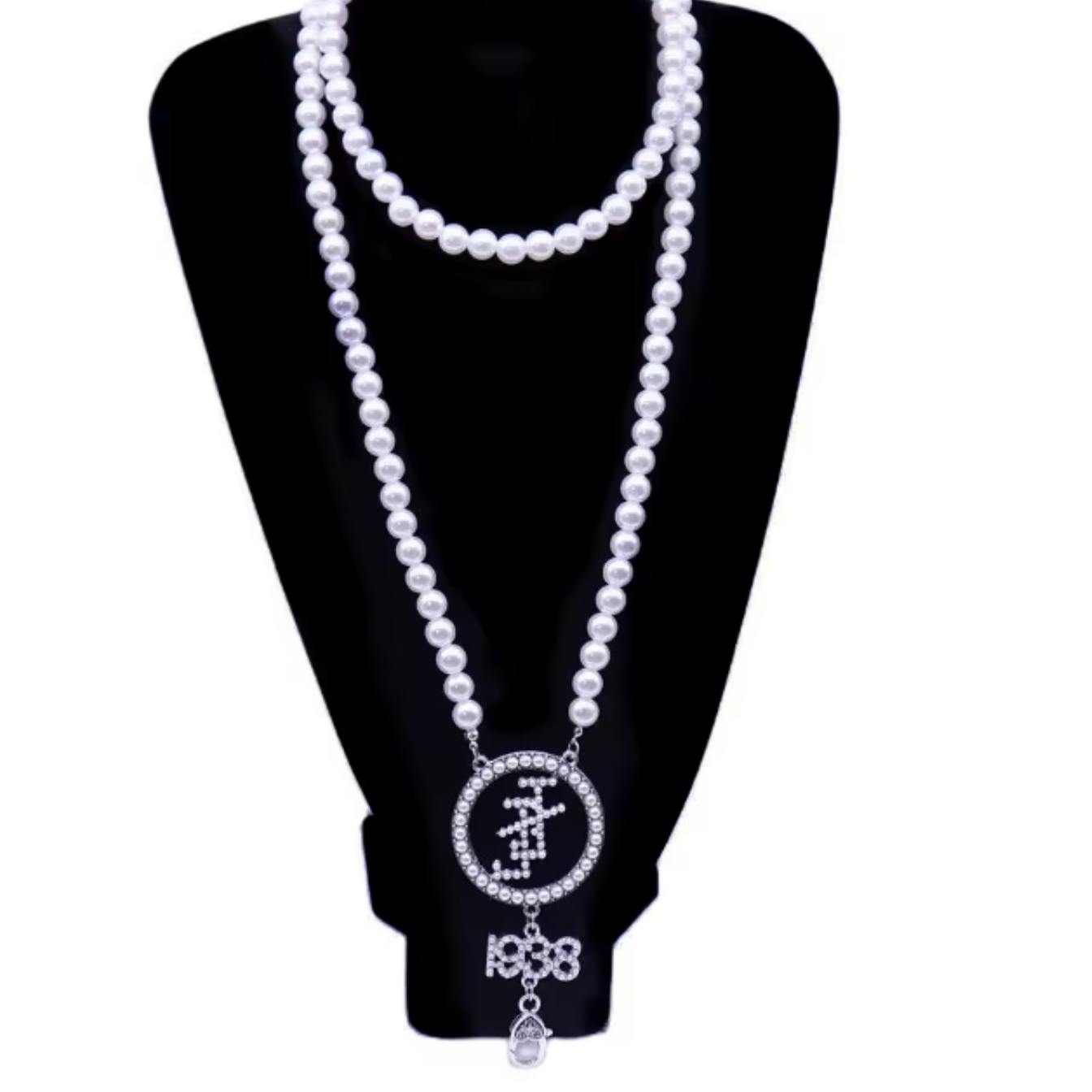 Jack and Jill Double-Strand Pearl Necklace