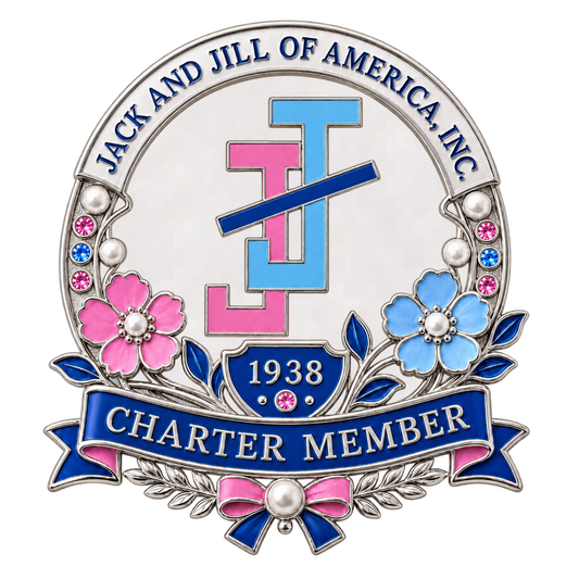Jack and Jill of America, Inc. Charter Member Commemorative Pin