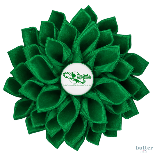 The Links, Incorporated Signature Pearl Flower Pin