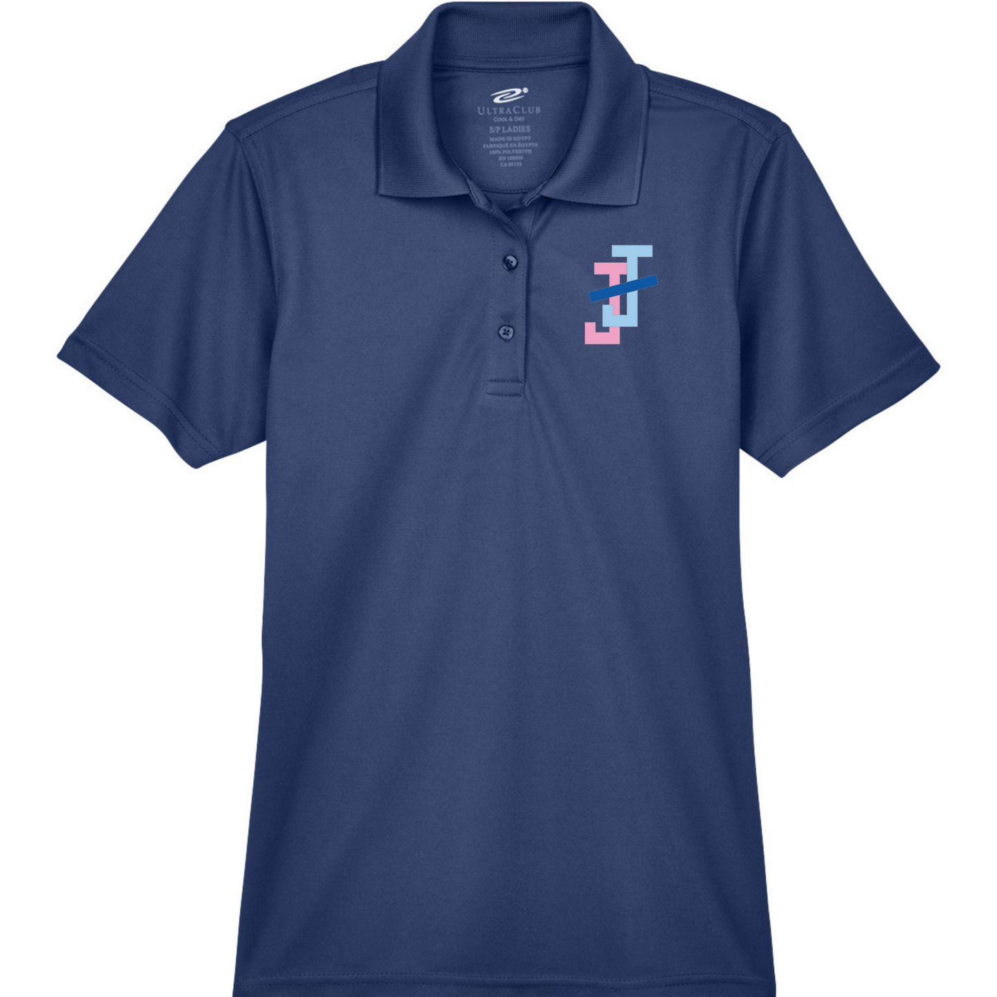 Jack and Jill Women's 3 Button Polo Shirt - JJ