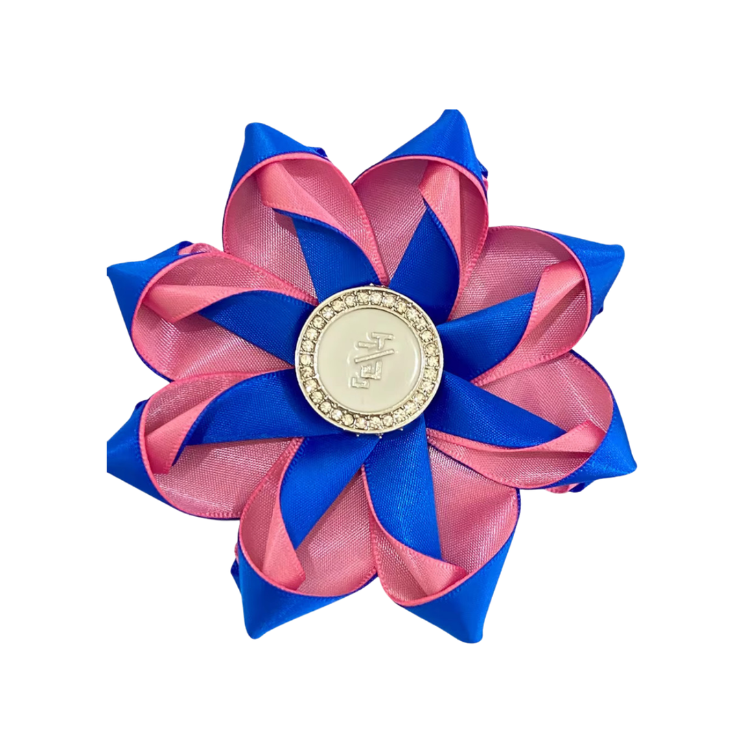 Jj Ribbons Jack and Jill Pink & Blue Ribbon Brooch – JJ – Butter & Bear