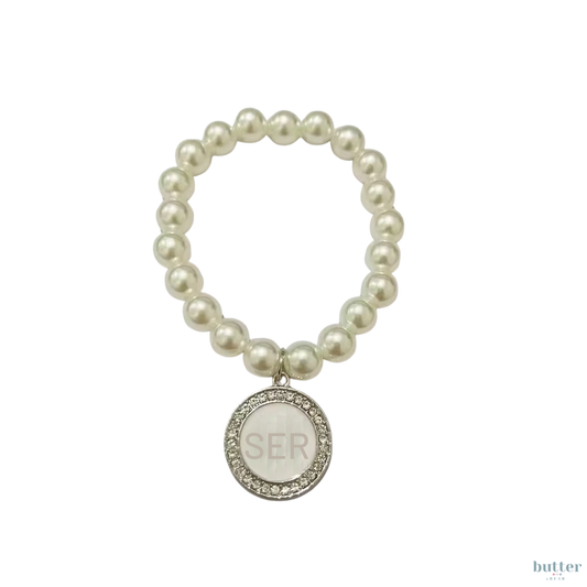 Jack and Jill SER Pearl Pendant Bracelet - PRE-ORDER