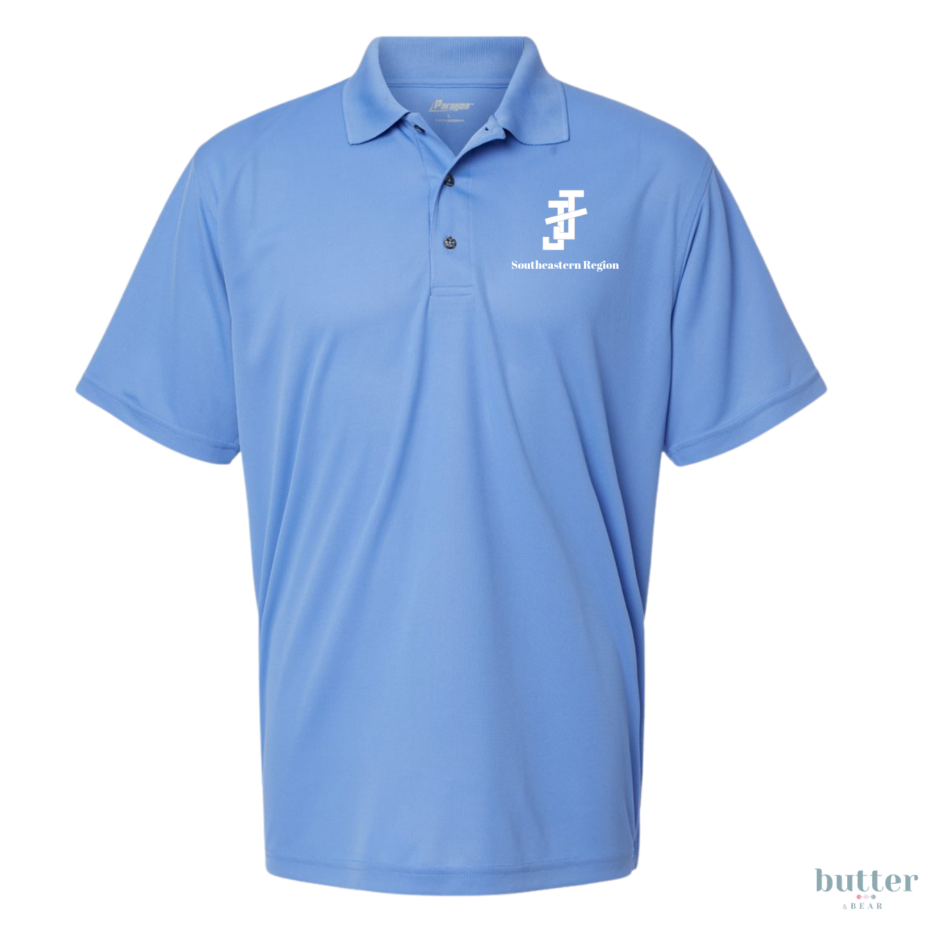 Men’s Polo - White JJ Embroidery - SER