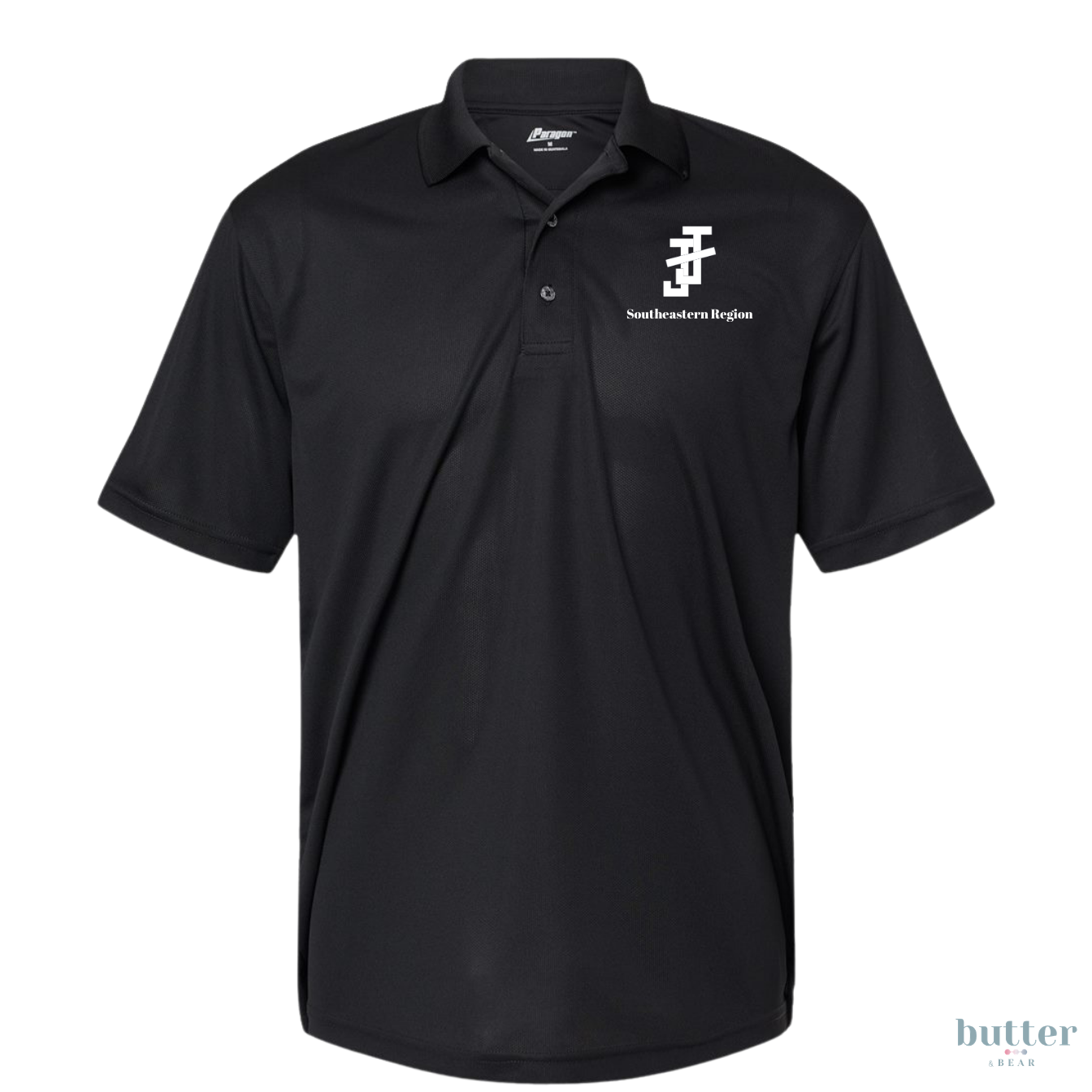 Men’s Polo - White JJ Embroidery - SER