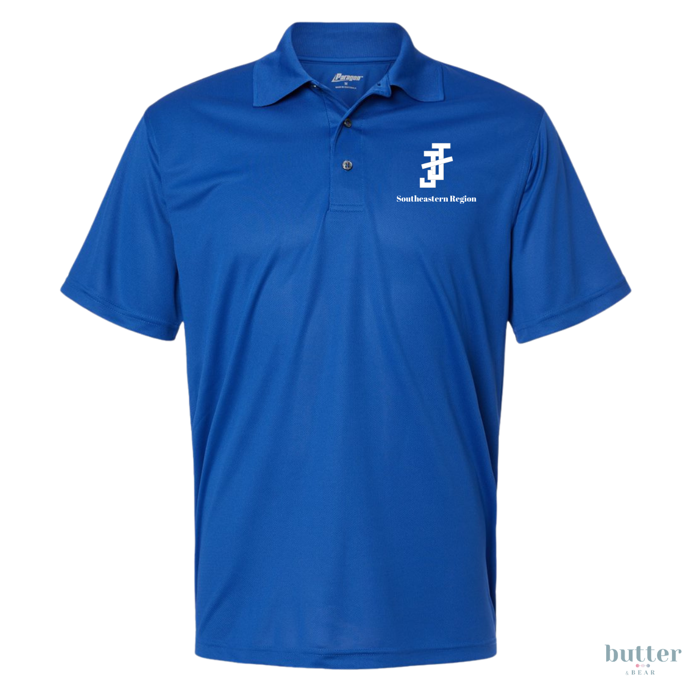 Men’s Polo - White JJ Embroidery - SER