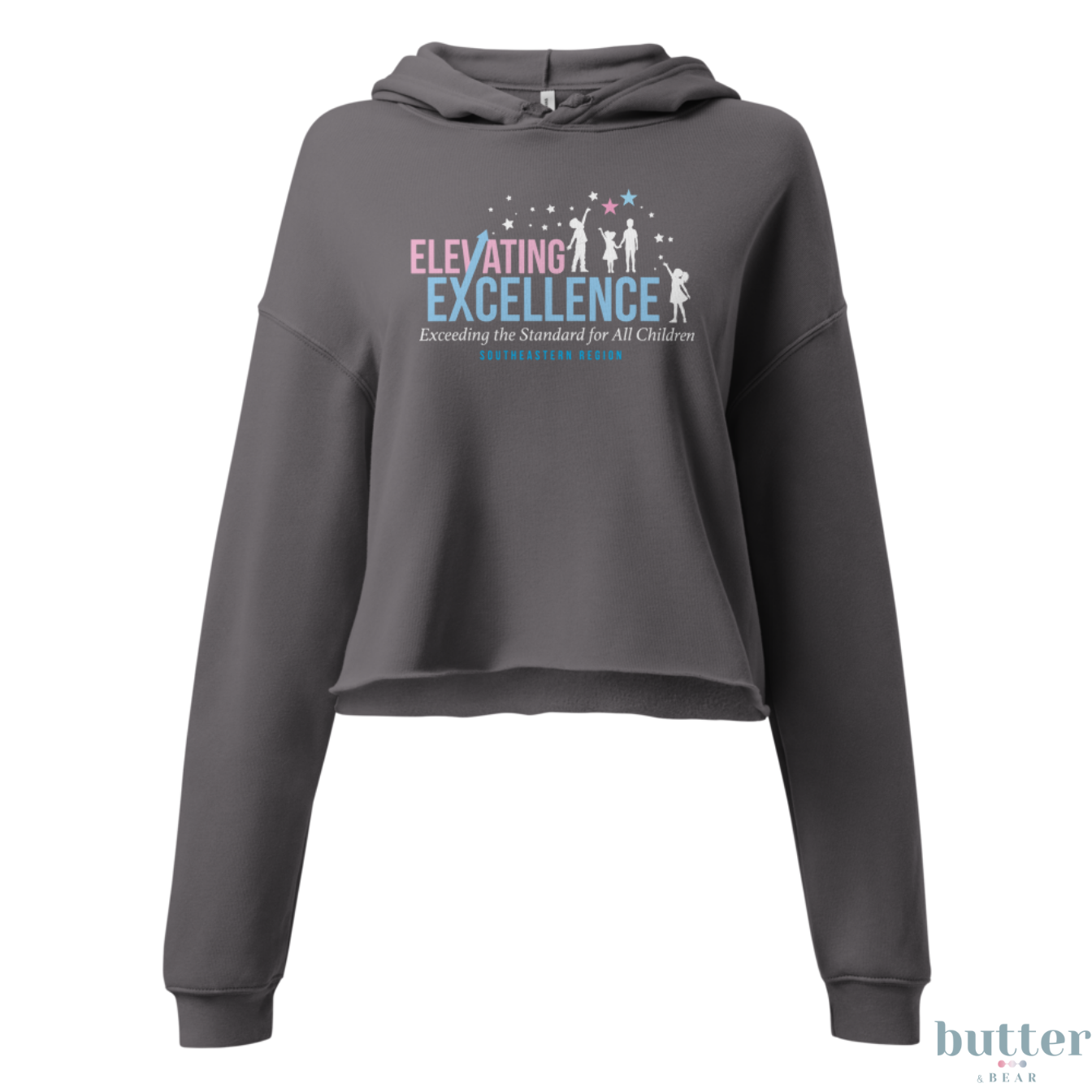 Elevating Excellence Crop Hoodie - Jack and Jill SER