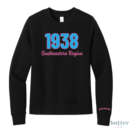1938 Southeastern Region Embroidered Crewneck - Women