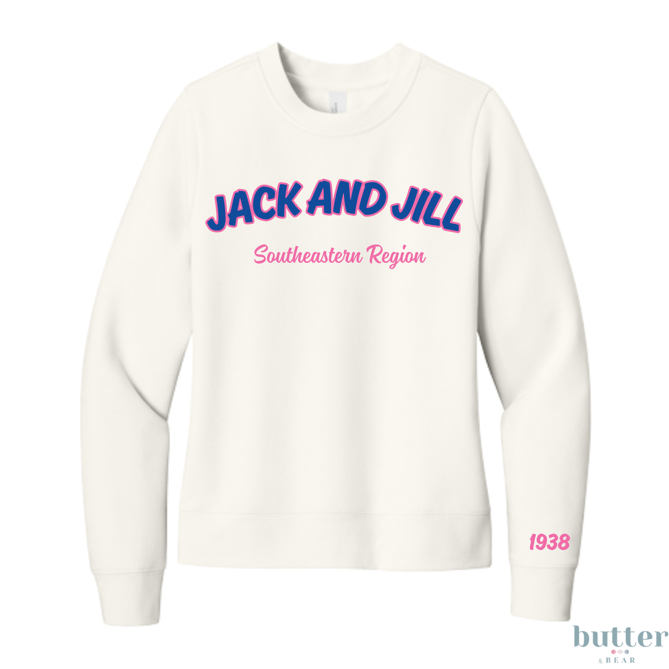Jack and Jill Southeastern Region Embroidered Crewneck - Women