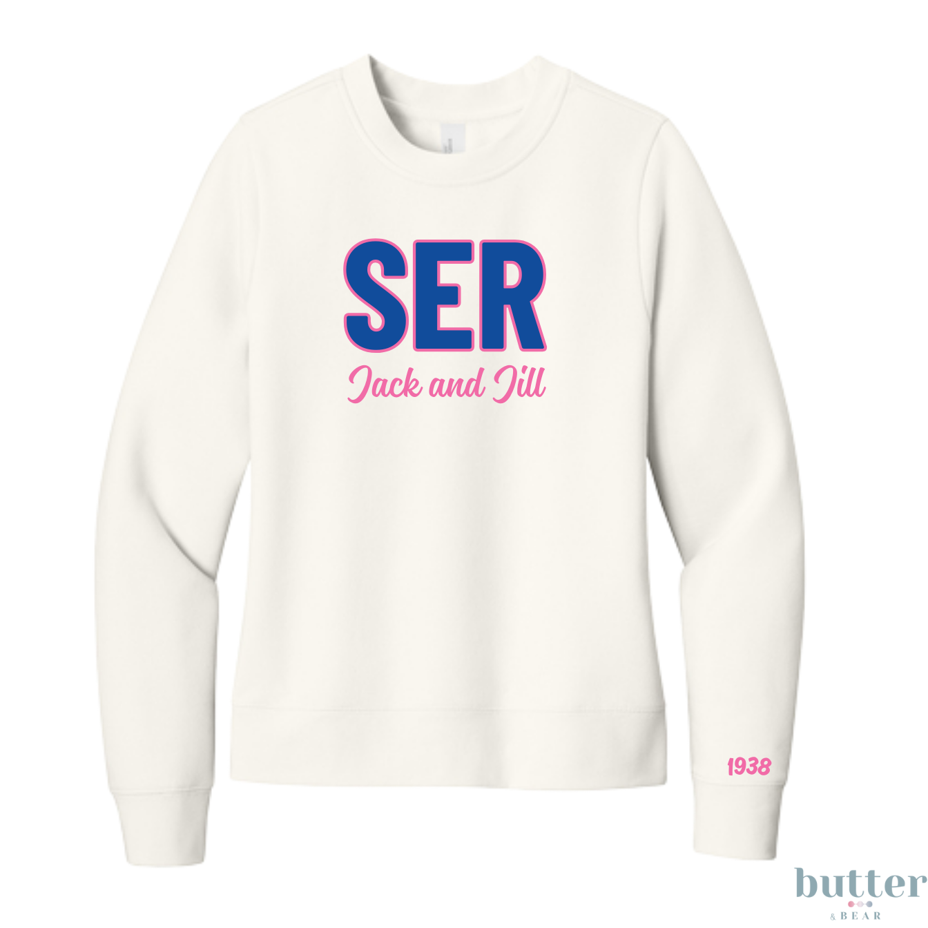 SER Embroidered Crewneck - Women