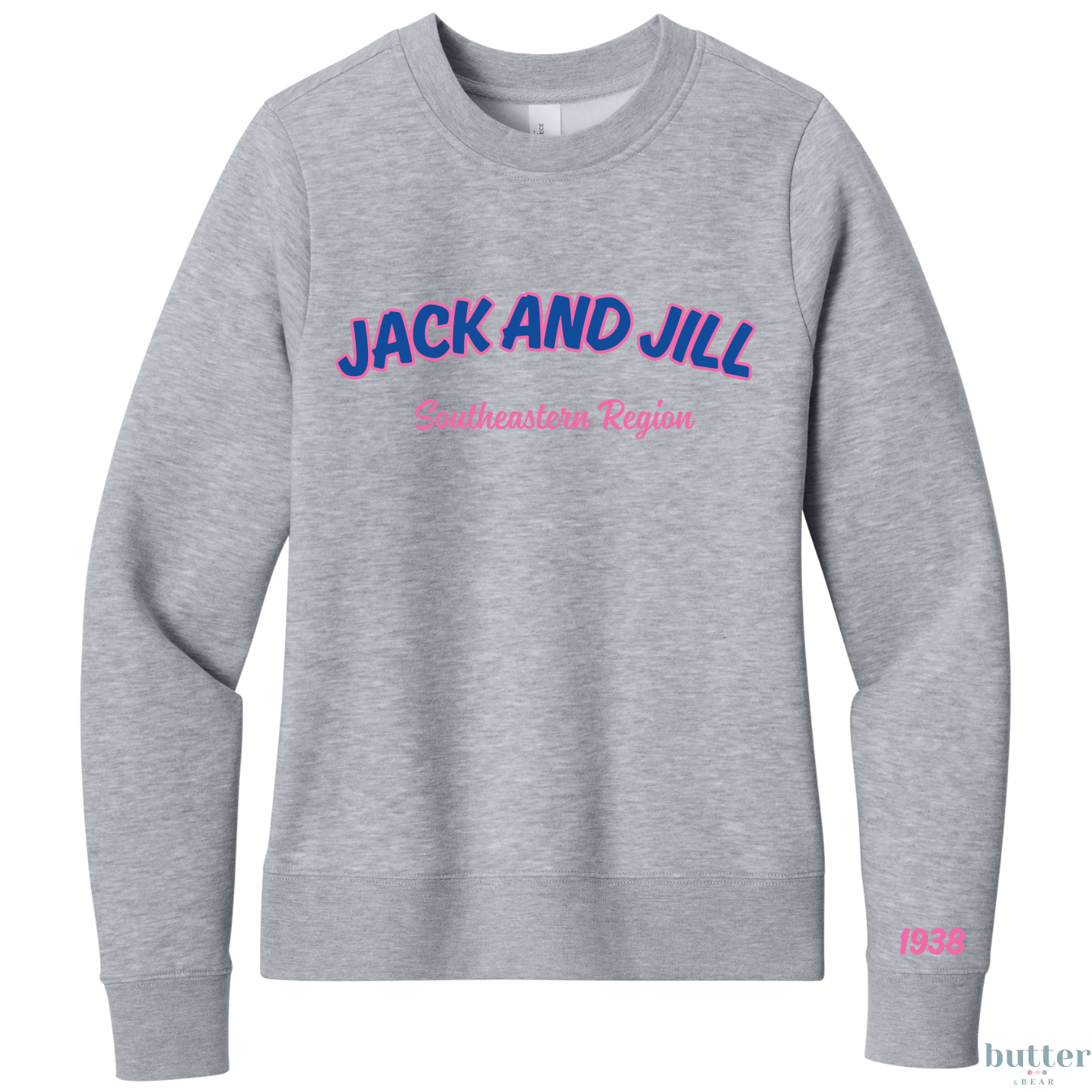 Jack and Jill Southeastern Region Embroidered Crewneck - Women