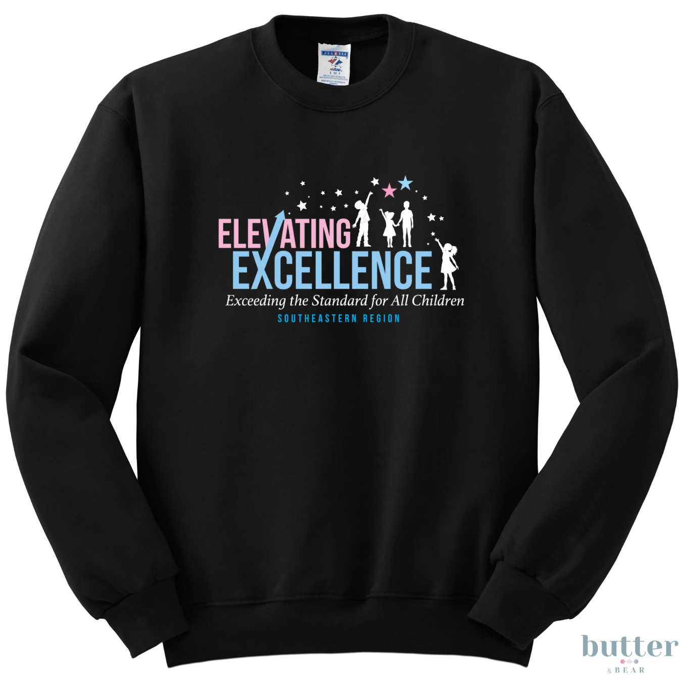 Elevating Excellece Unisex Crewneck - Jack and Jill SER