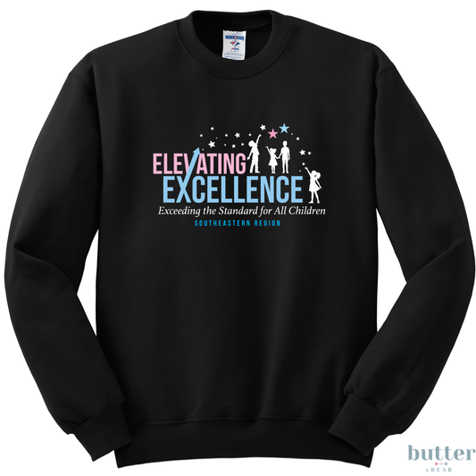Elevating Excellece Unisex Crewneck - Jack and Jill SER