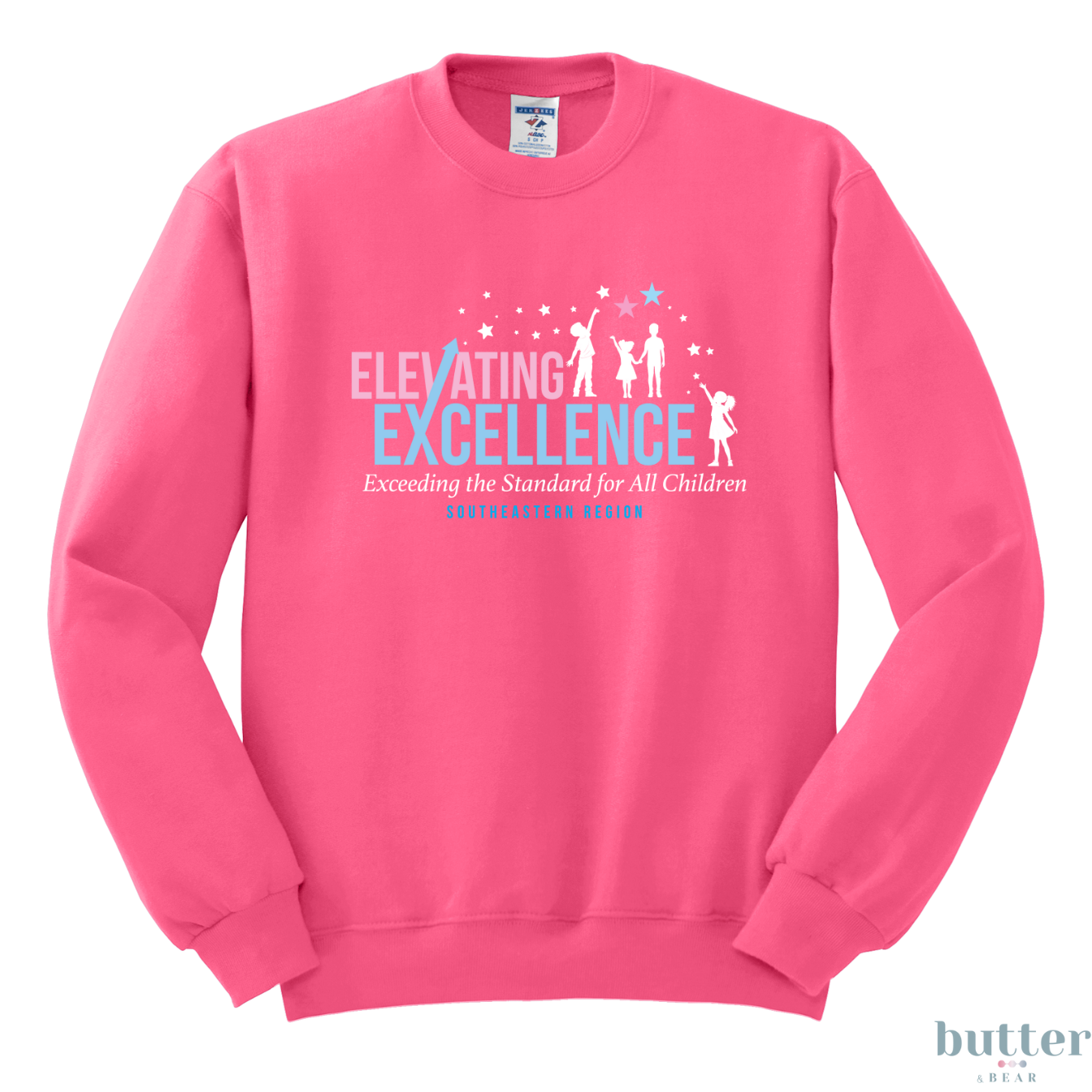 Elevating Excellece Unisex Crewneck - Jack and Jill SER