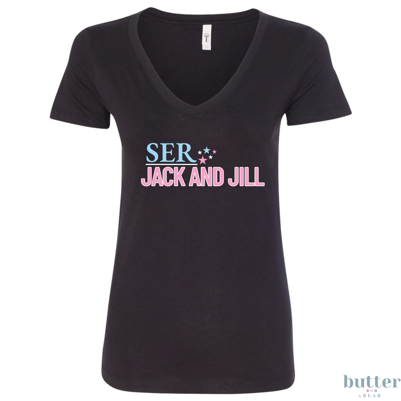Jack and Jill SER Women V-Neck Shirt
