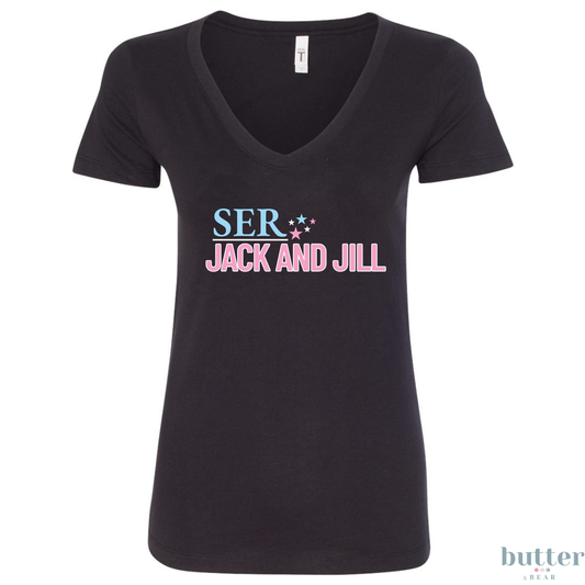Jack and Jill SER Women V-Neck Shirt
