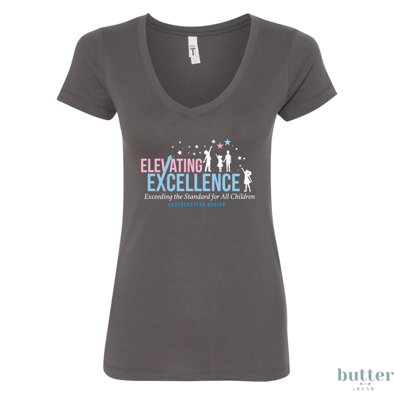 Elevating Excellence Women V-Neck Shirt - Jack and Jill SER