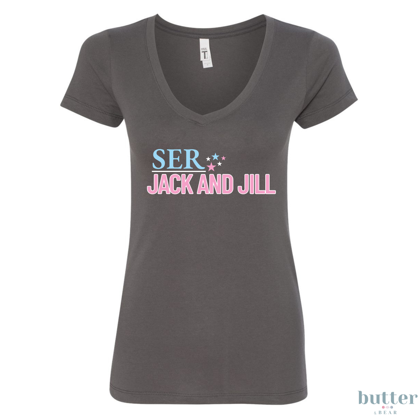 Jack and Jill SER Women V-Neck Shirt
