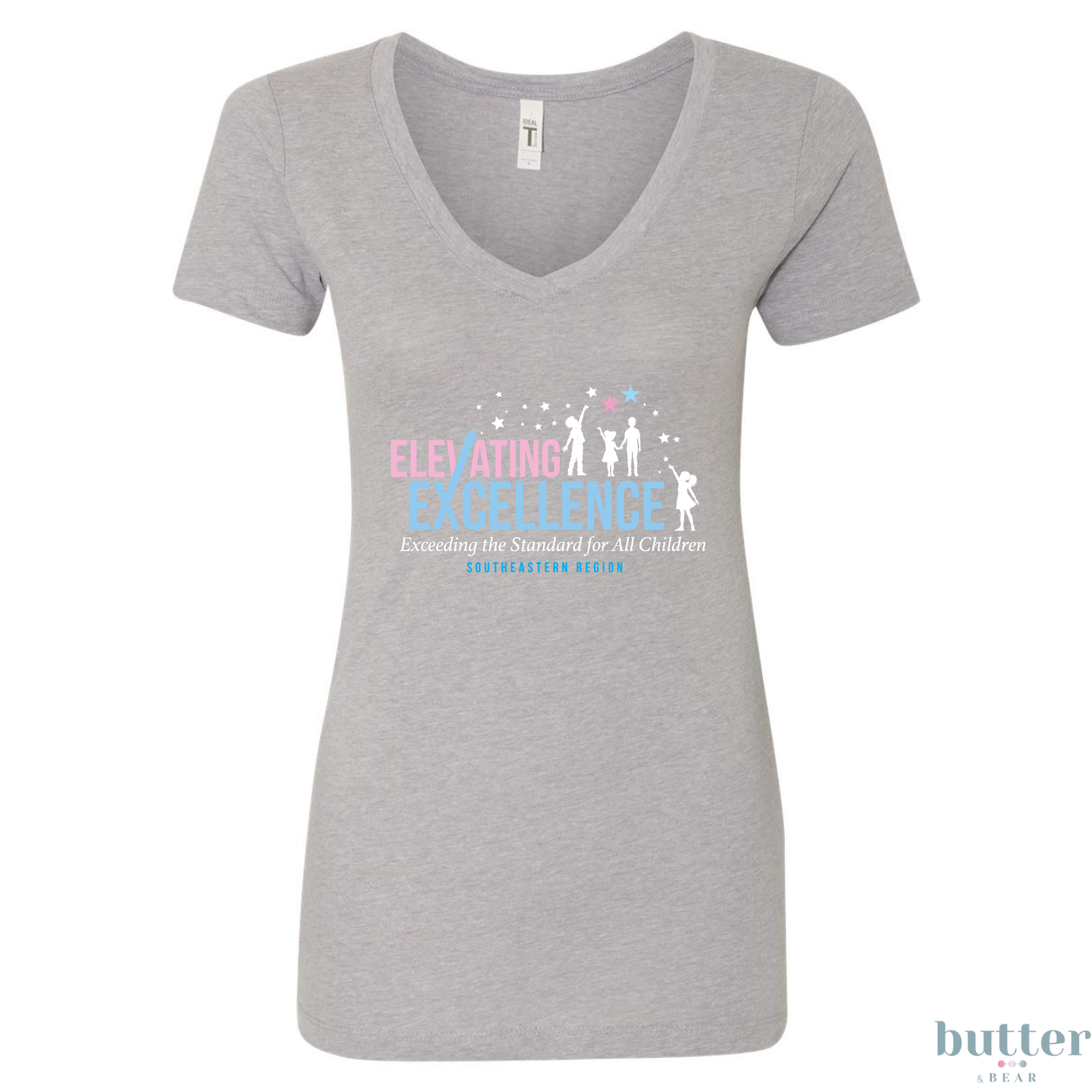 Elevating Excellence Women V-Neck Shirt - Jack and Jill SER