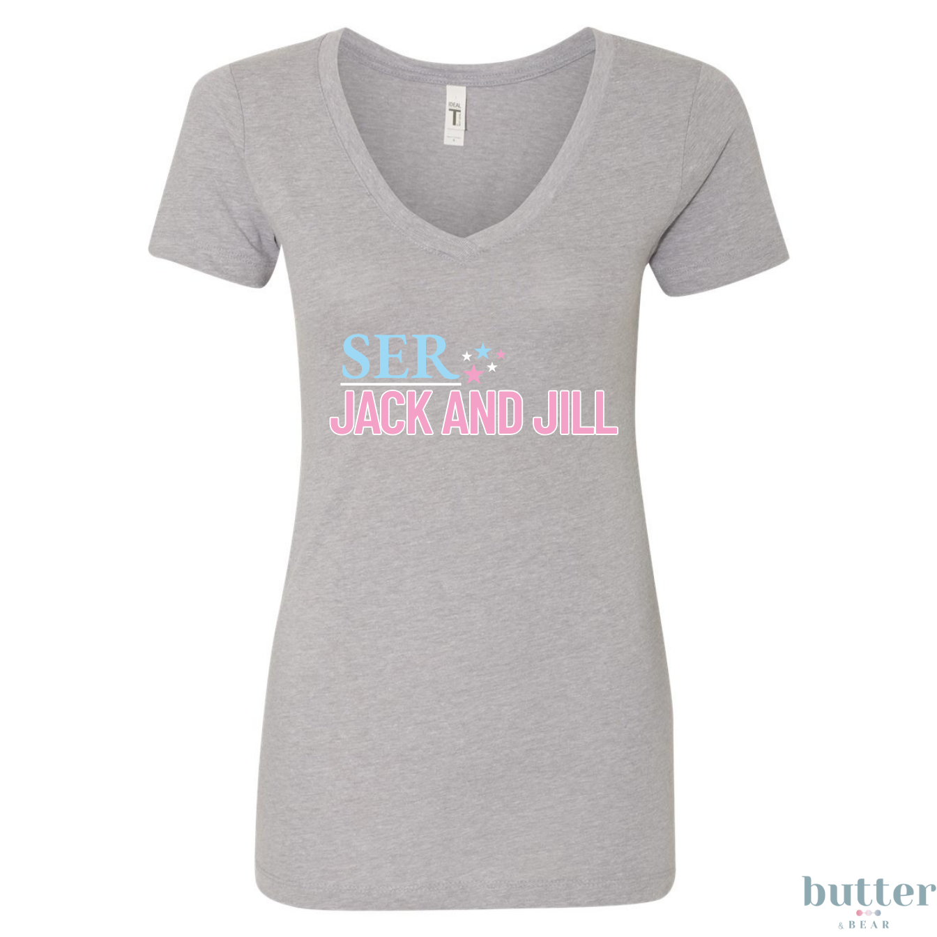 Jack and Jill SER Women V-Neck Shirt