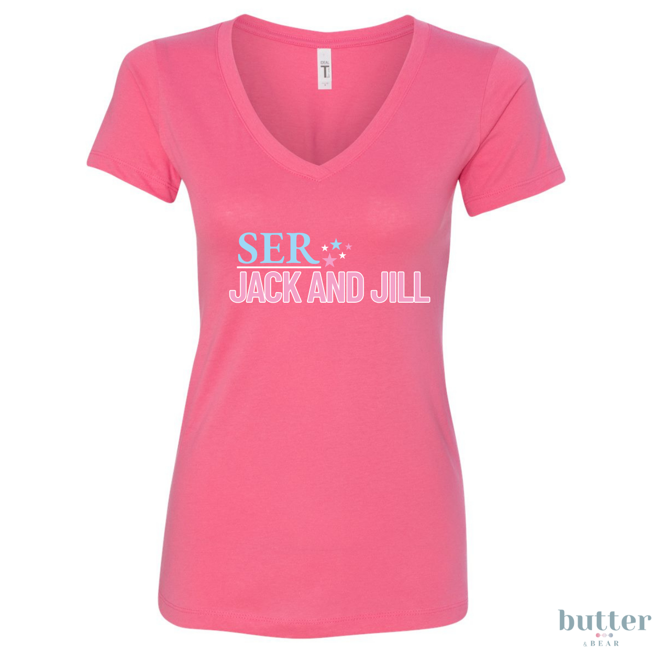 Jack and Jill SER Women V-Neck Shirt