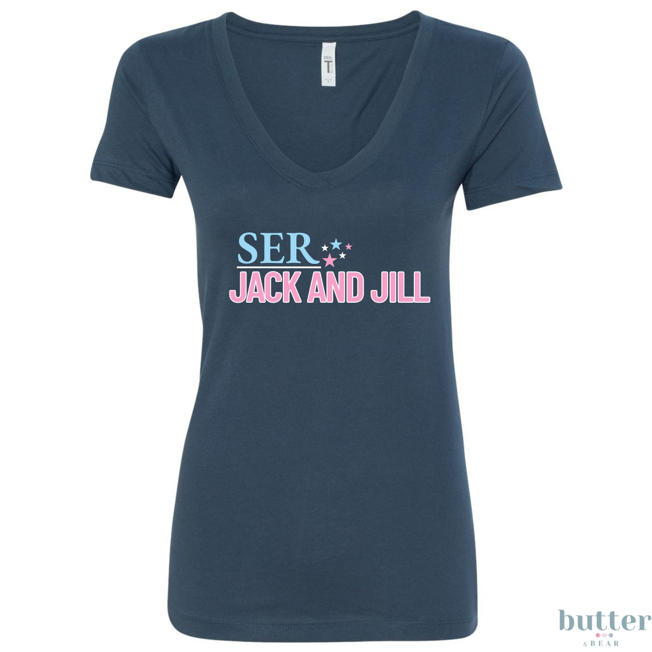 Jack and Jill SER Women V-Neck Shirt