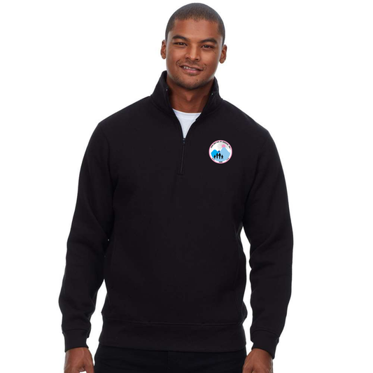 Jack and Jill Unisex Ultimate Fleece Quarter-Zip - Crest