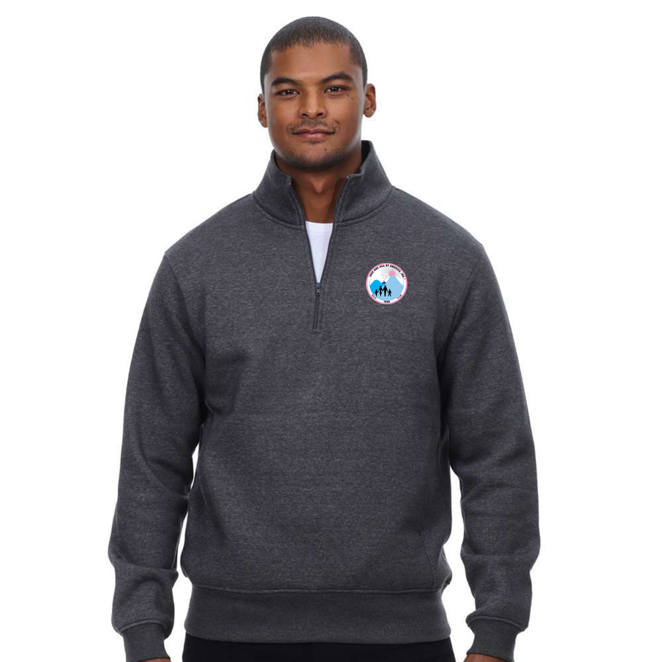 Jack and Jill Unisex Ultimate Fleece Quarter-Zip - Crest