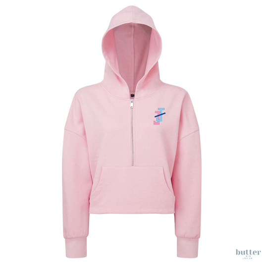 Jack and Jill Women's Half-Zip Hooded Sweatshirt - JJ