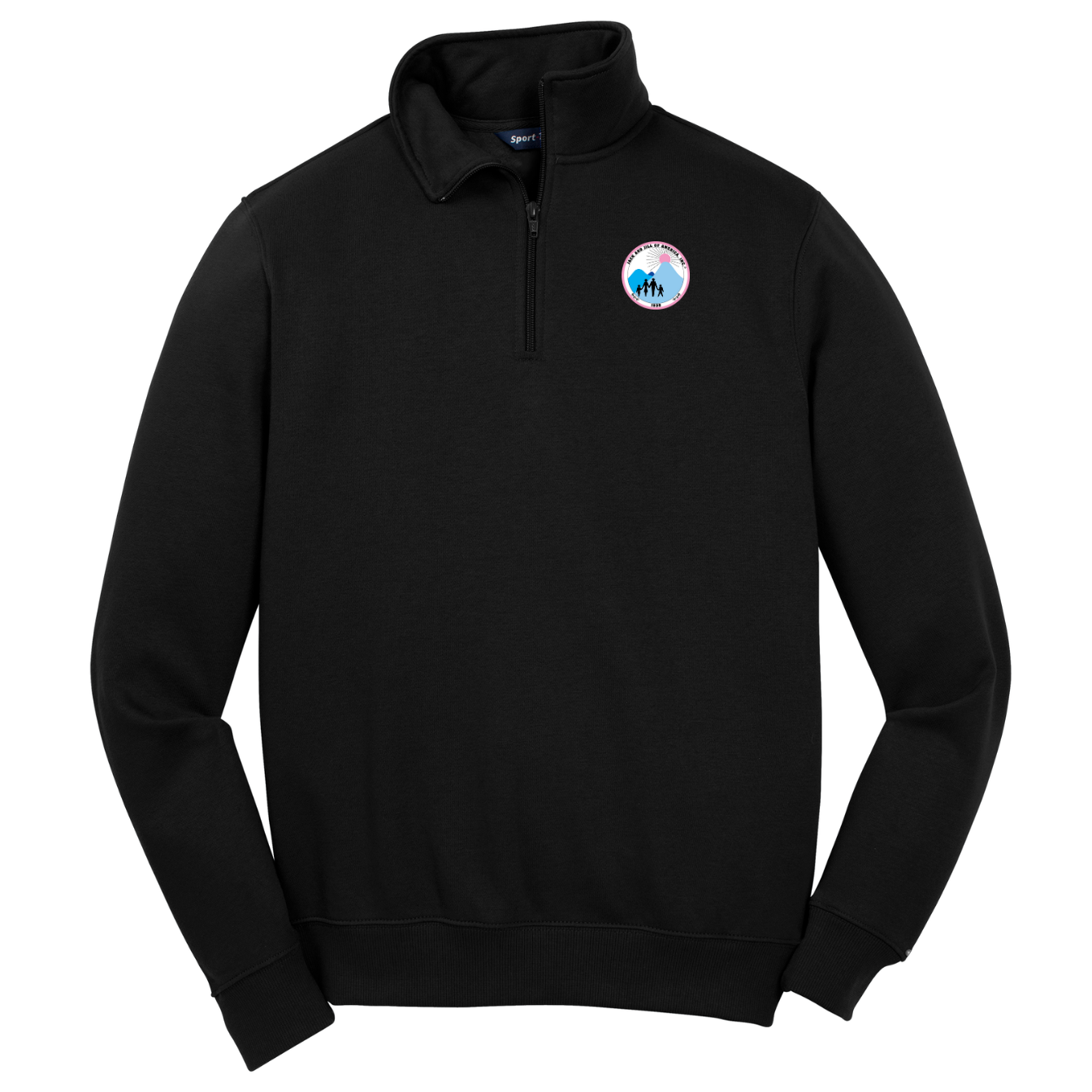Jack and Jill Unisex Ultimate Fleece Quarter-Zip - Crest