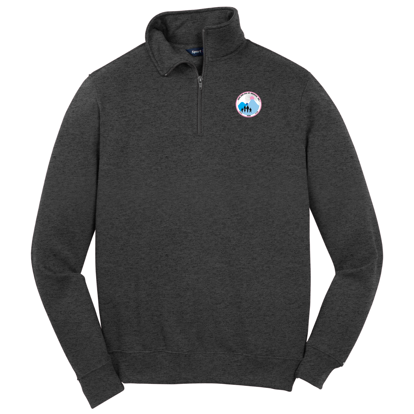 Jack and Jill Unisex Ultimate Fleece Quarter-Zip - Crest