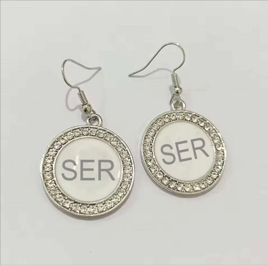Jack and Jill SER Pendant Earrings