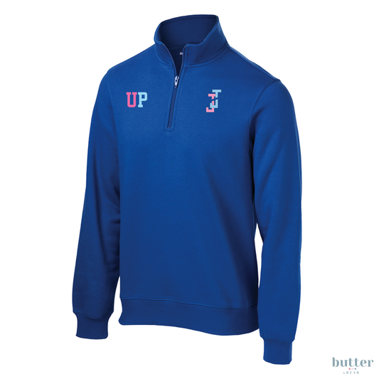 UP Unisex 1/4 Zip Fleece Sweatshirt
